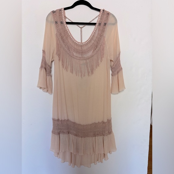 Love Sam crochet/ fringe dress. - Picture 4 of 8